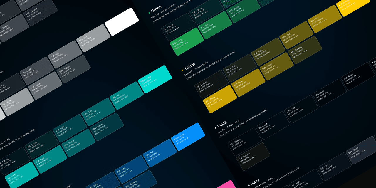Color tokens — multi-mode architecture